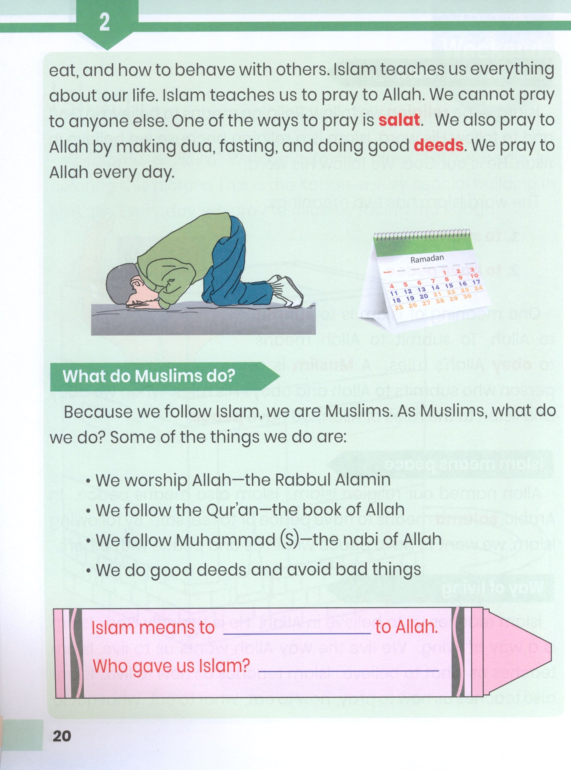 Weekend Learning Islamic Studies Level 1