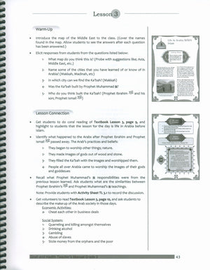 Mercy to Mankind Makka Period Teacher's Manual CD - 5th Grade