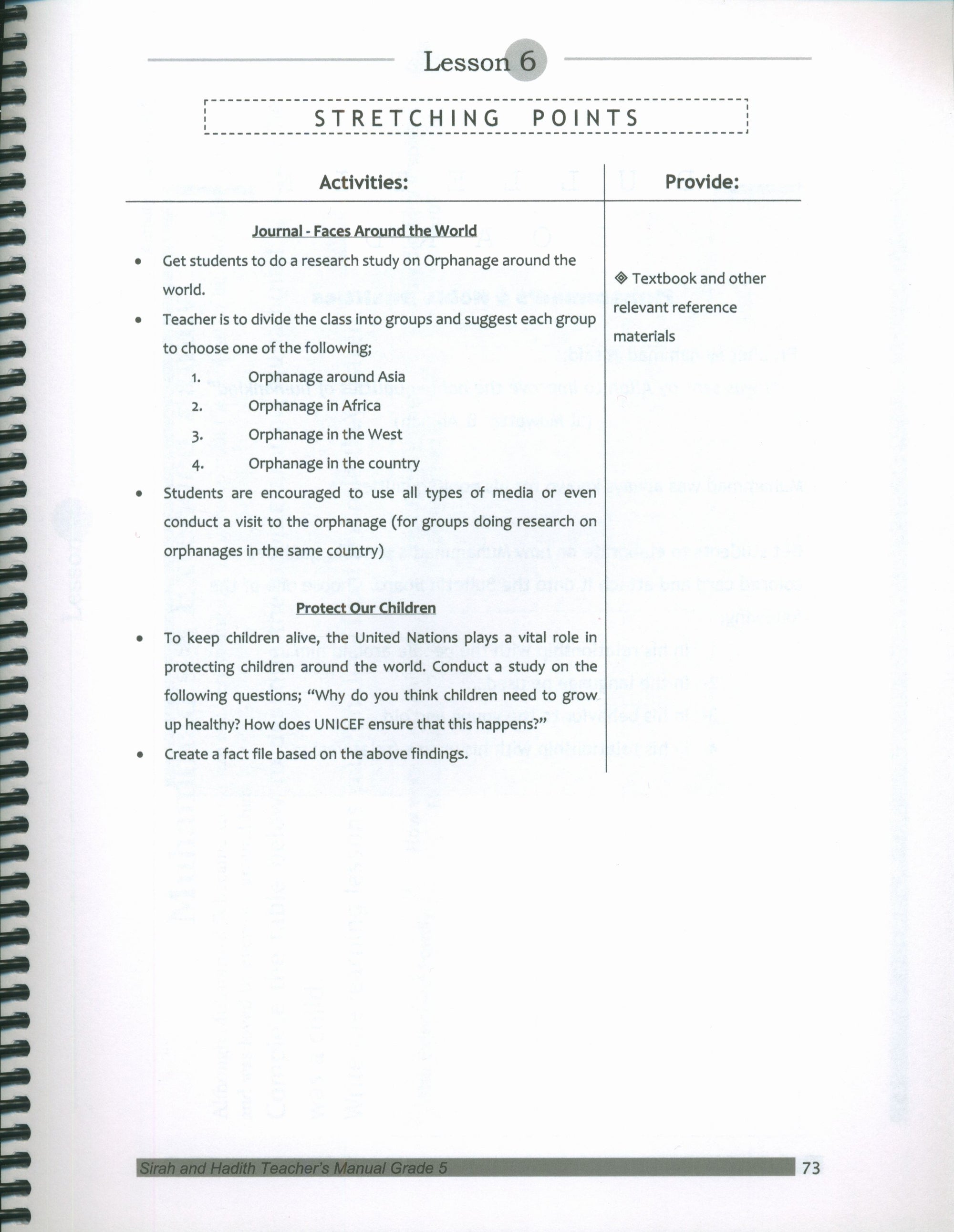 Mercy to Mankind Makka Period Teacher's Manual CD - 5th Grade