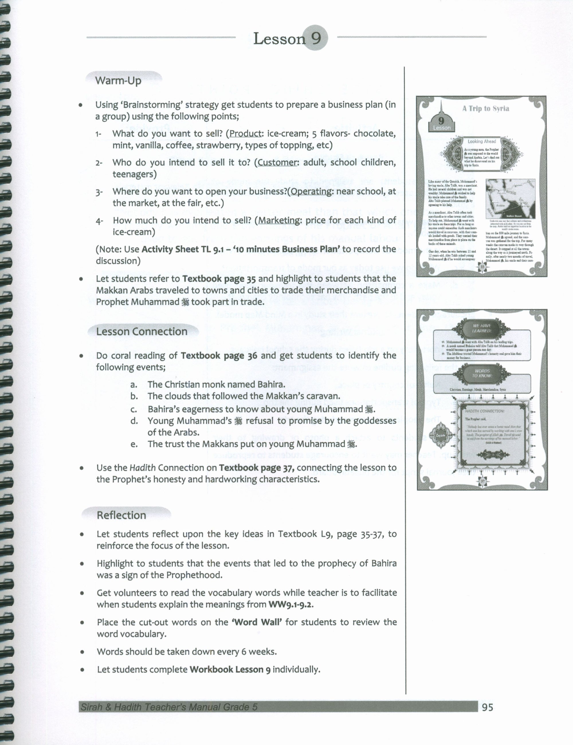 Mercy to Mankind Makka Period Teacher's Manual CD - 5th Grade