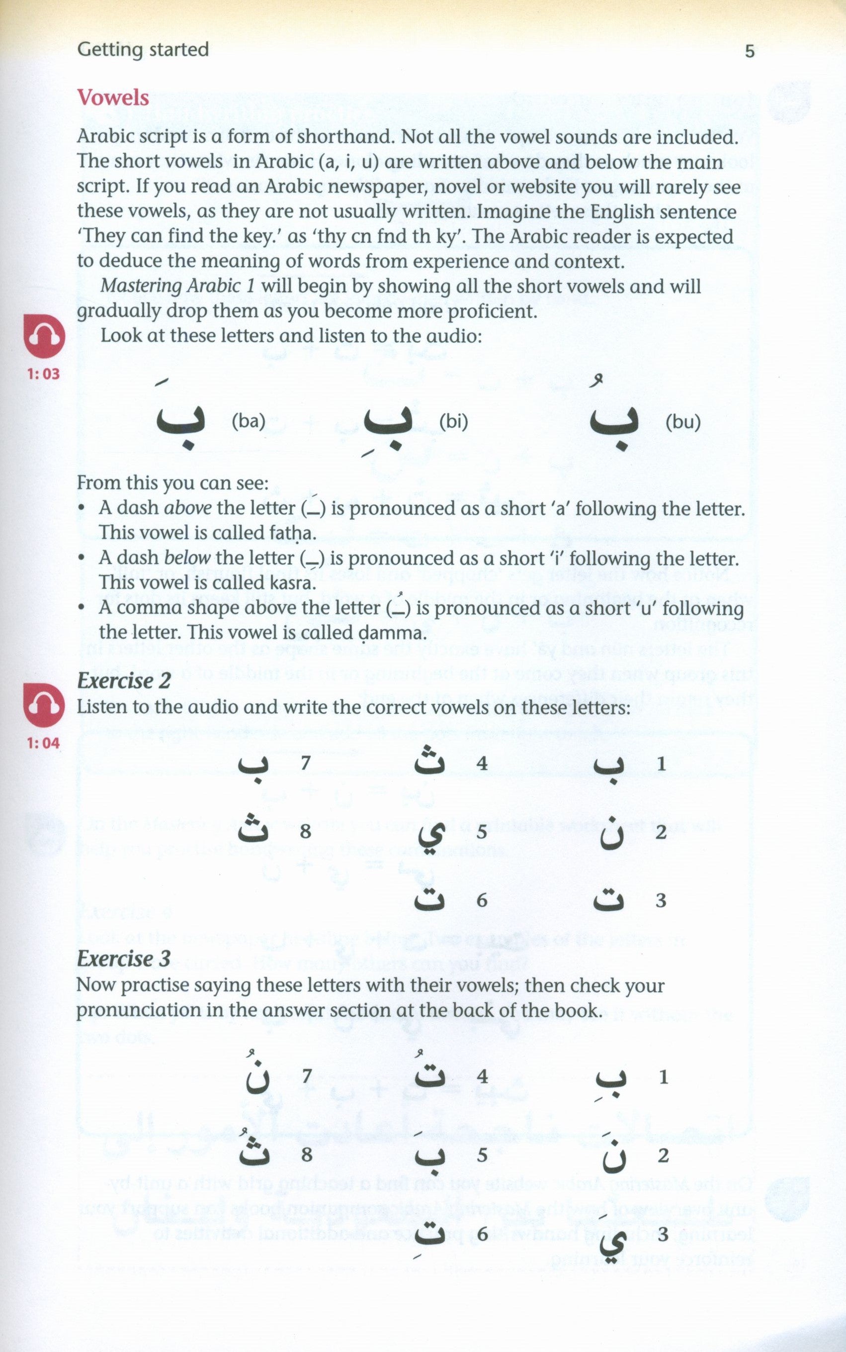 Mastering Arabic 1 with Online Audio