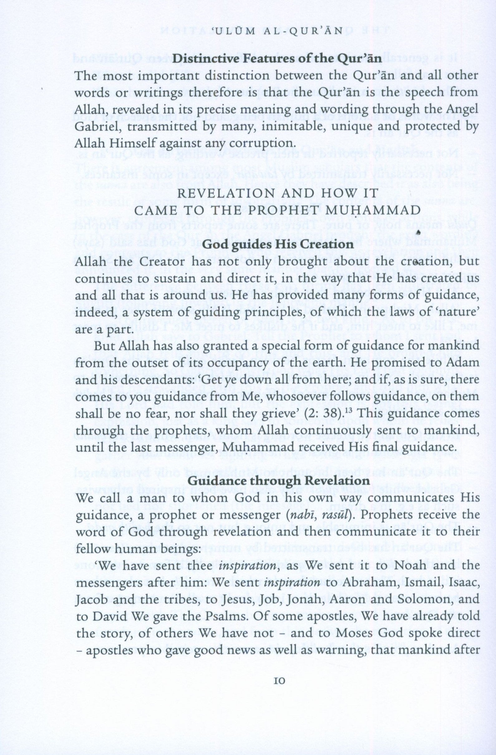 Ulum al Qur'an: An Introduction to the Sciences of the Qur'an