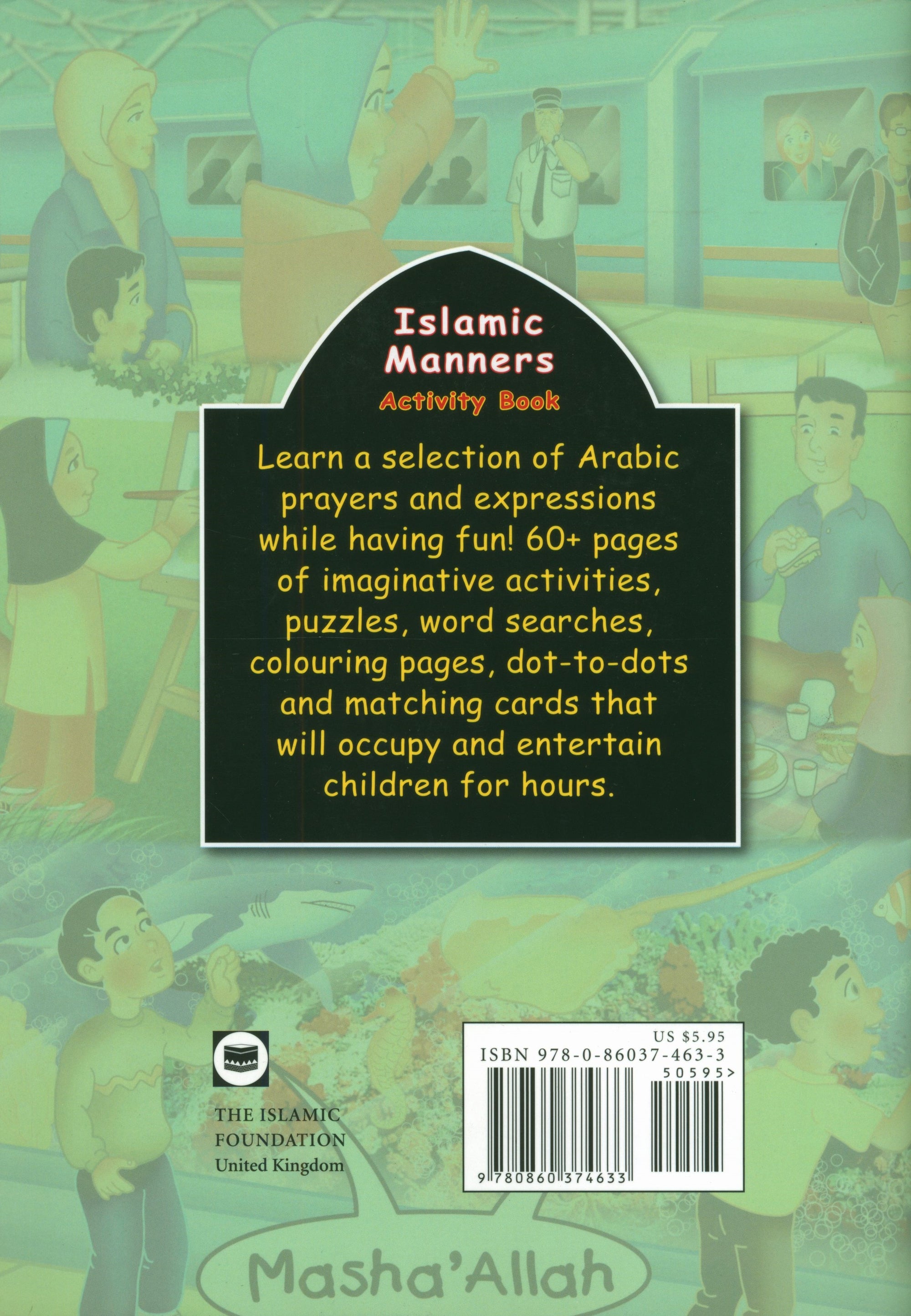 Islamic Manners Activity Book