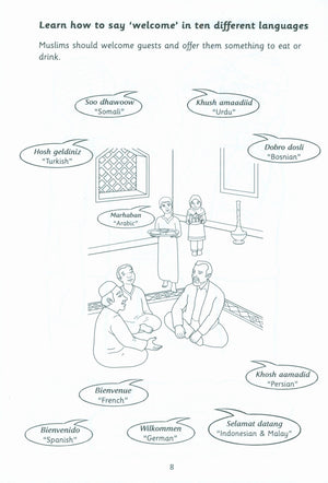 Islamic Manners Activity Book