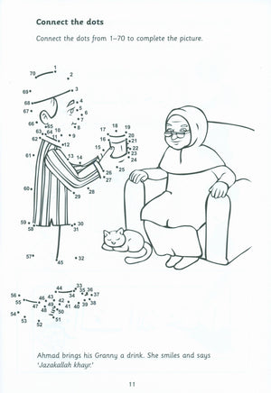 Islamic Manners Activity Book