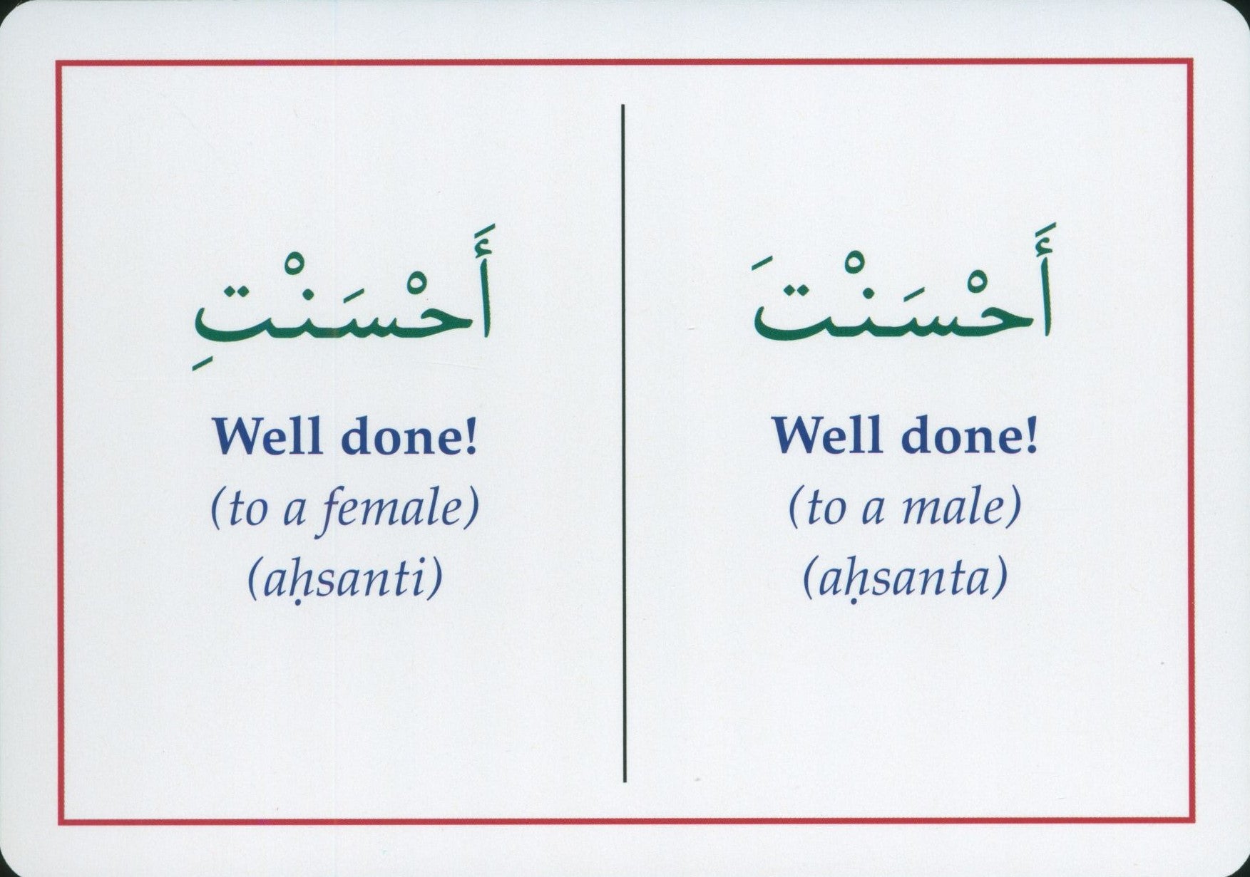 Gateway to Arabic Flashcards Set 2 مفتاح العربية