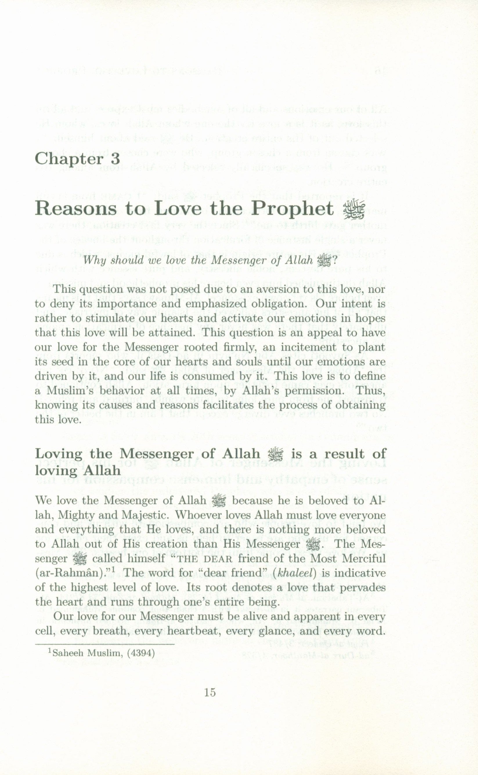 How to Love the Messenger