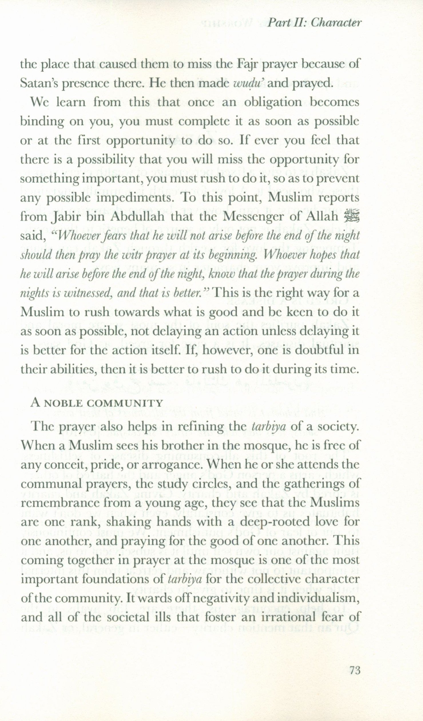 Transformed by Worship: Tarbiya Effects of Ritual Worship