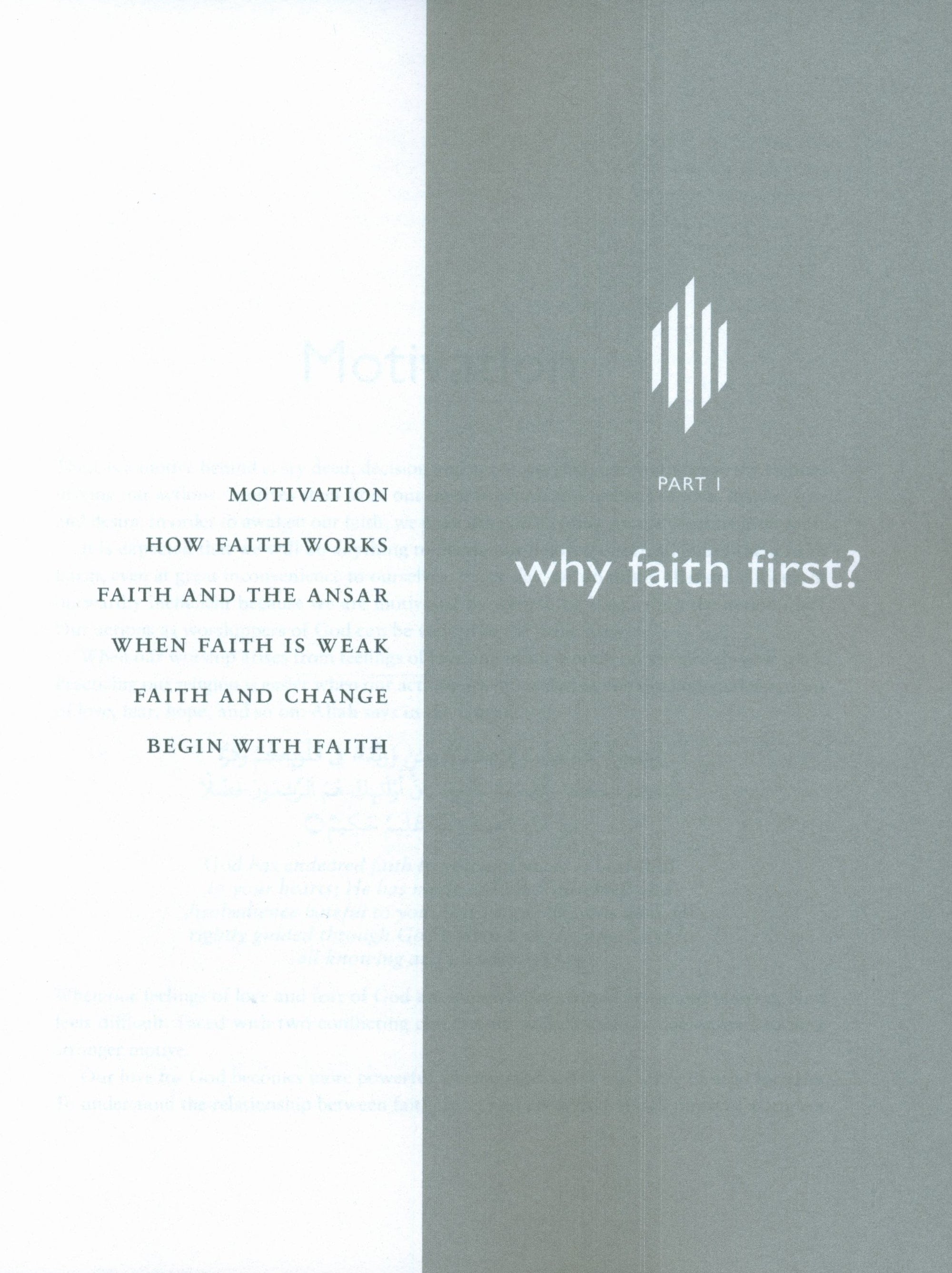 Faith First: A Guide to Awakening Iman
