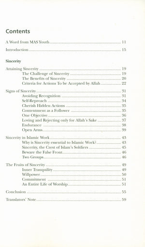 Sincerity: The Essential Quality