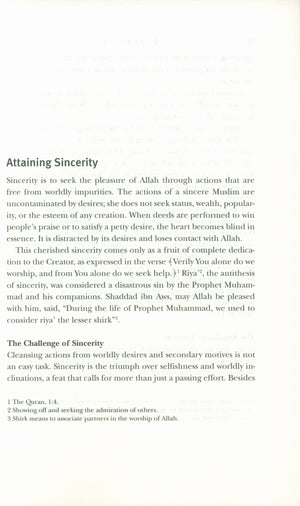 Sincerity: The Essential Quality