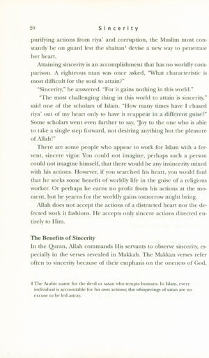 Sincerity: The Essential Quality