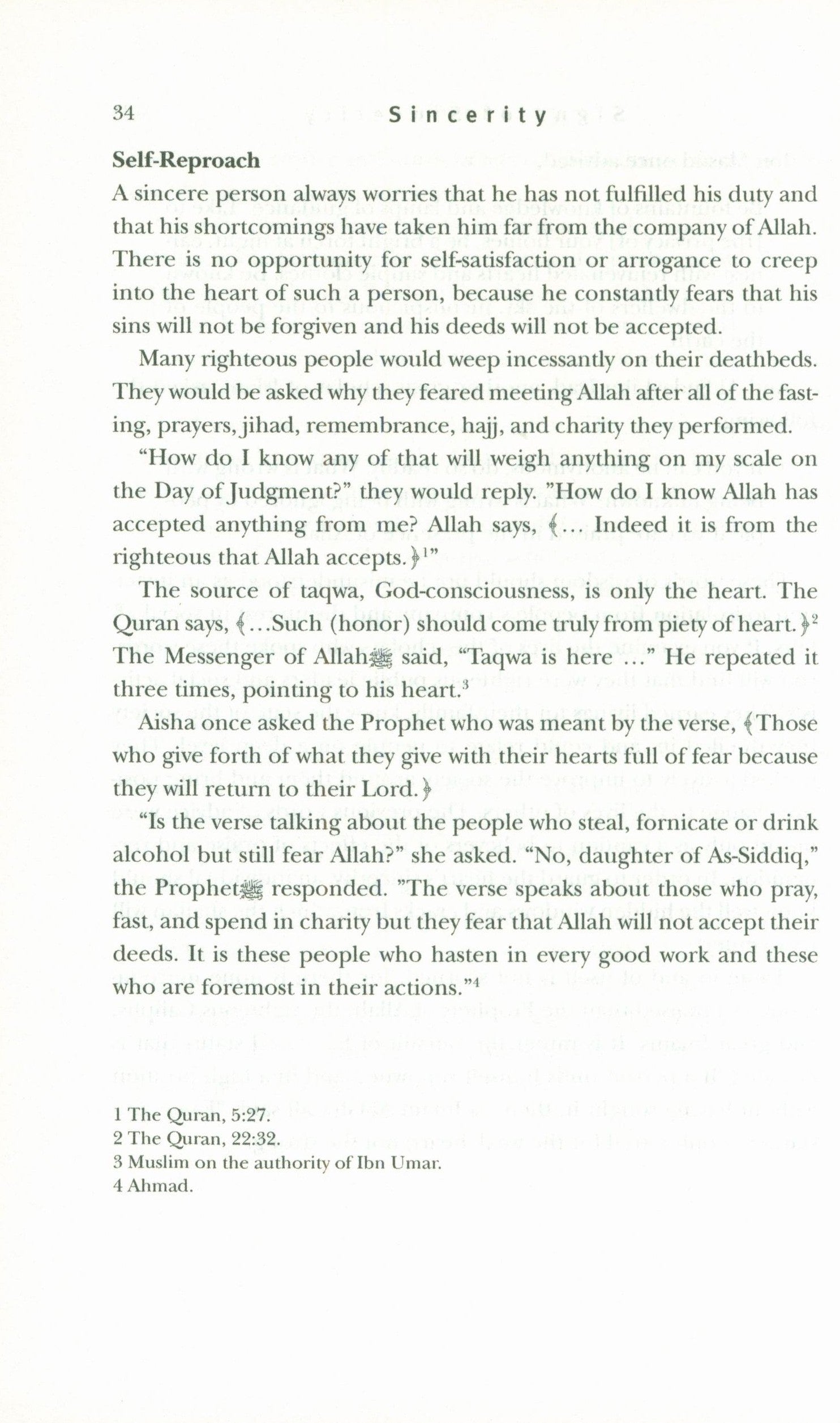 Sincerity: The Essential Quality