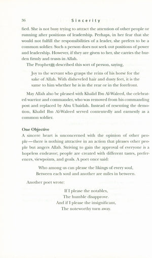 Sincerity: The Essential Quality