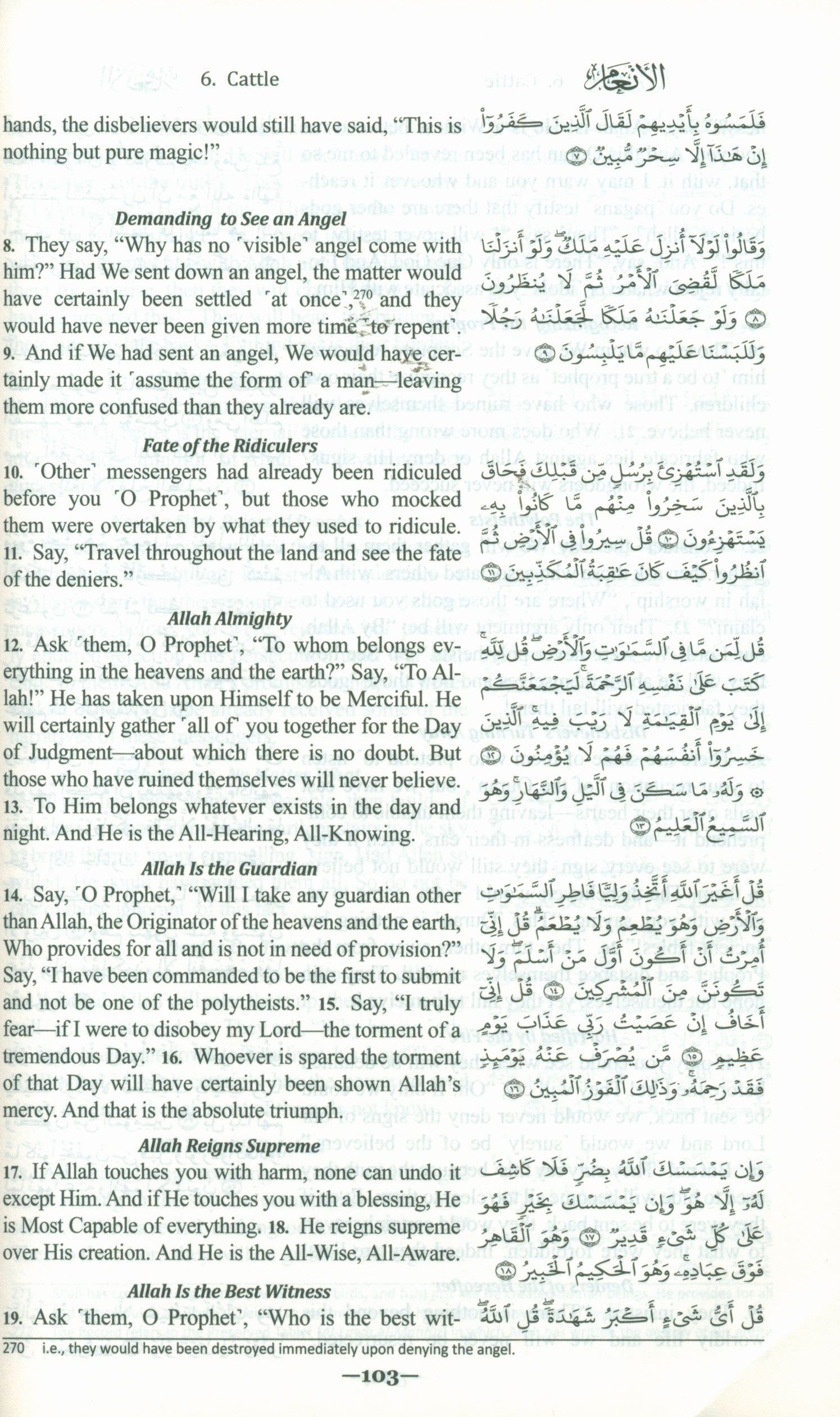 The Clear Quran with Arabic Text - Parallel Edition Flexible Cover