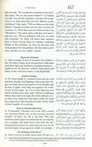 The Clear Quran with Arabic Text - Parallel Edition Paperback