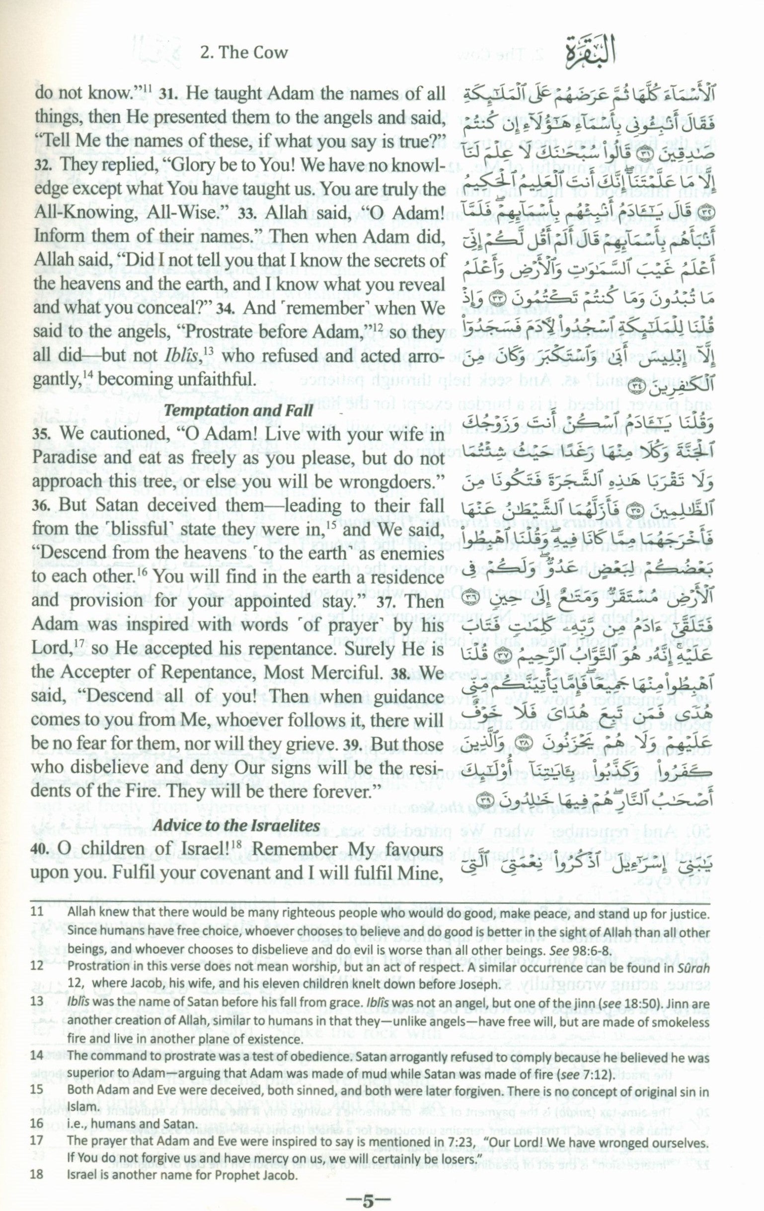 The Clear Quran with Arabic Text - Parallel Edition Paperback