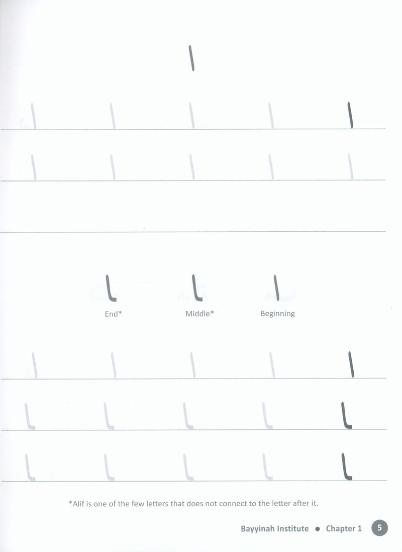 Arabic with Husna - Writing Book