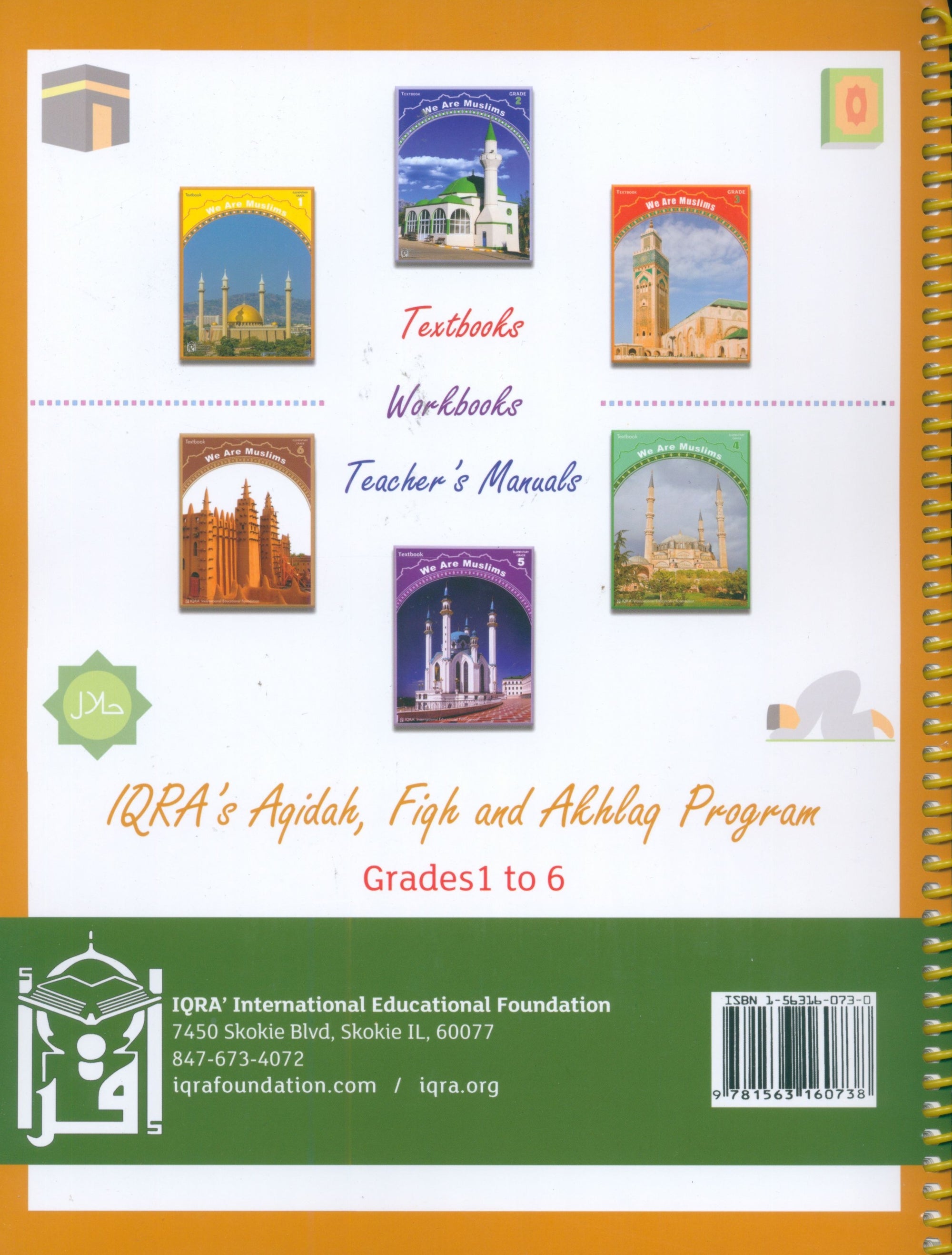 We Are Muslims Workbook Grade 1