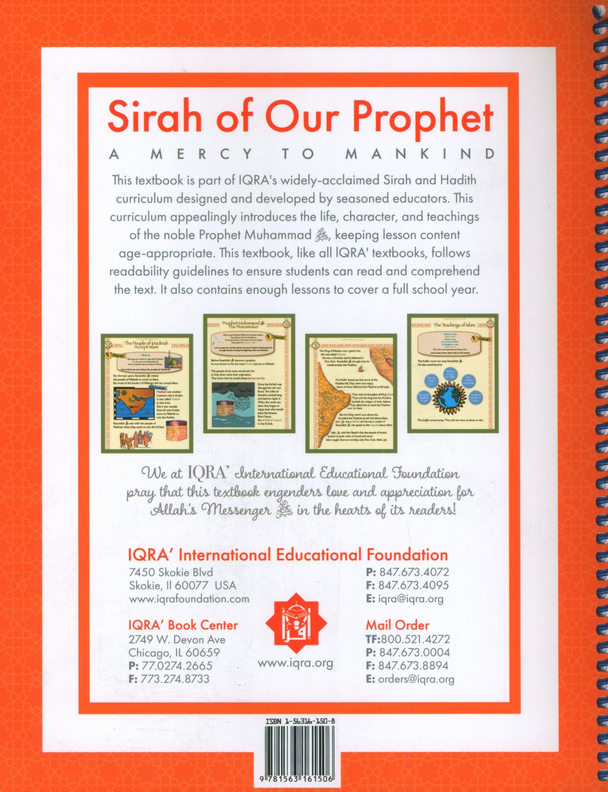 Sirah of our Prophet (Our Prophet Life in Madina) Grade 3 Workbook