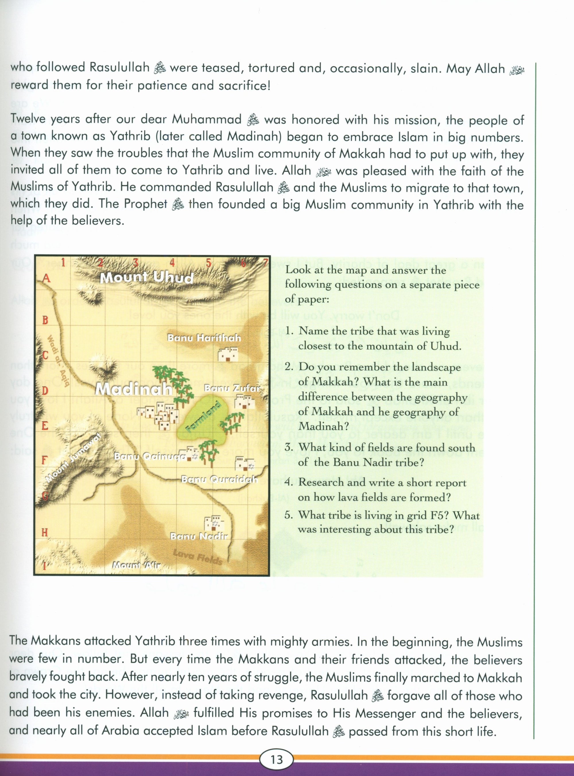 Sirah of our Prophet (Mercy to Mankind) Grade 5 Textbook