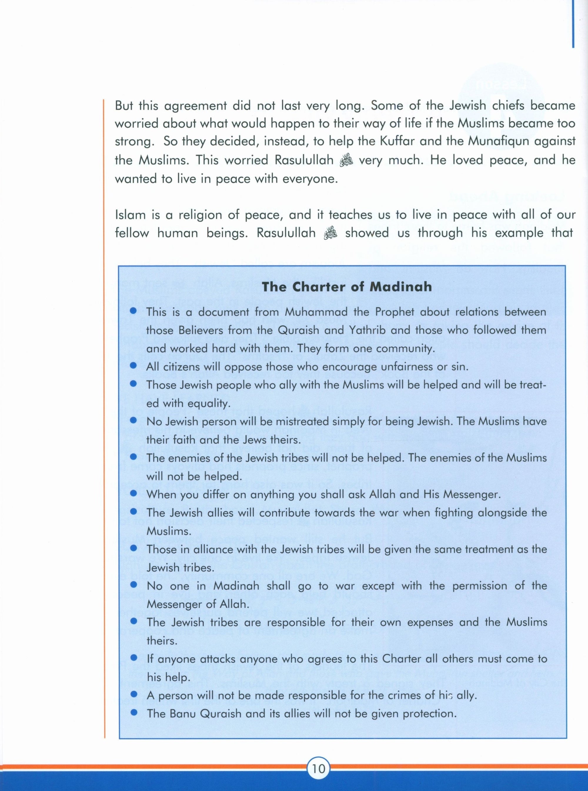 Sirah of our Prophet (Mercy to Mankind) Grade 6 Textbook