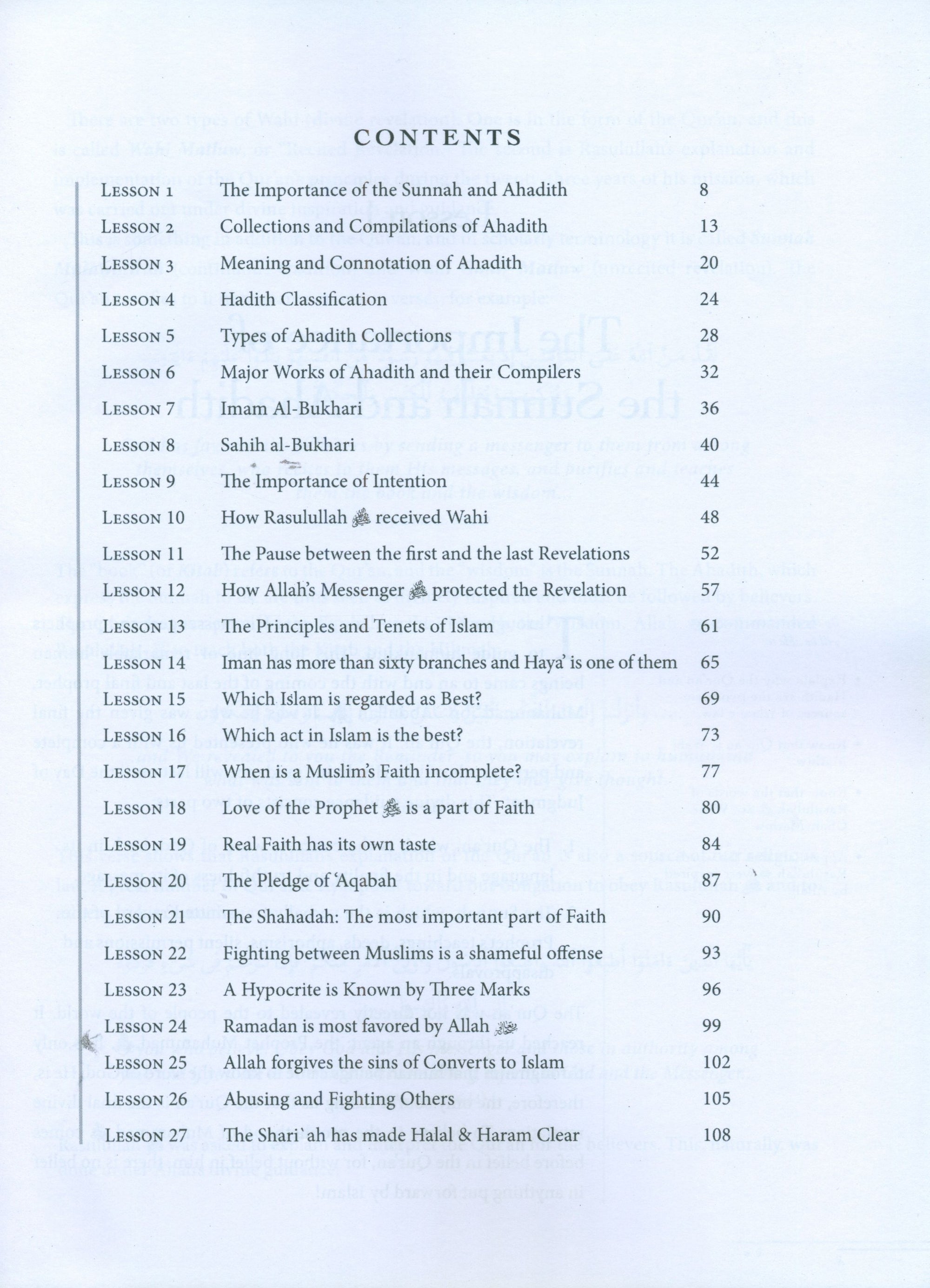 The Sahih of Imam Al-Bukhari - Ulum ul-Hadith