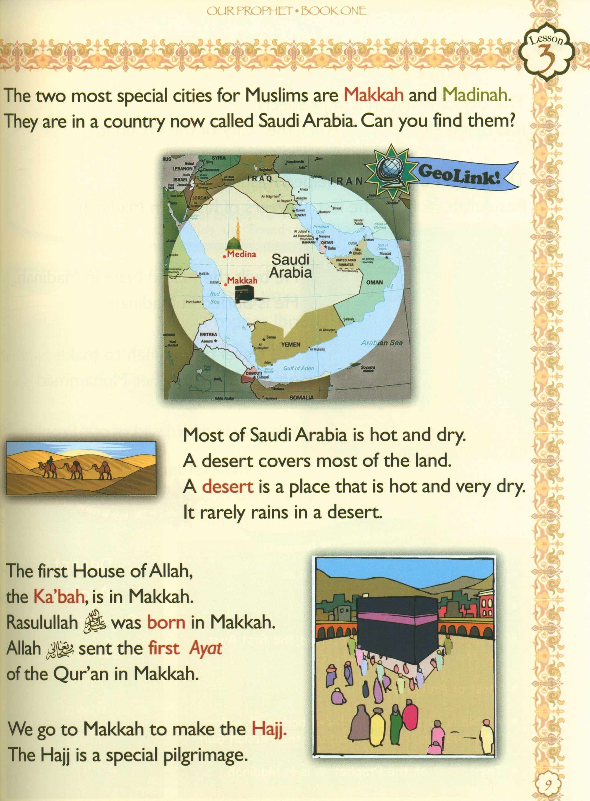 Sirah of our Prophet (Our Prophet Life in Makkah) Grade 2 Textbook