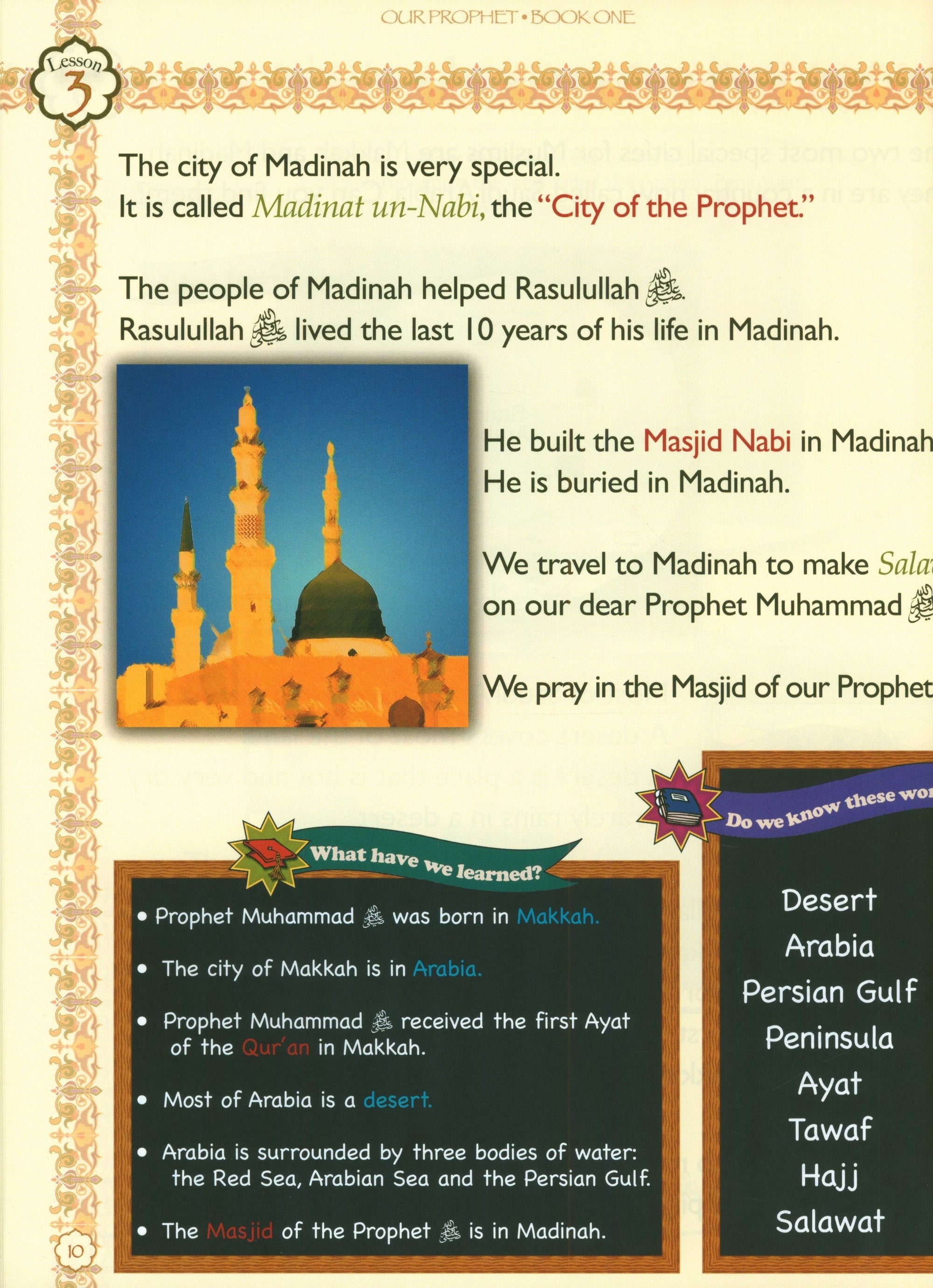 Sirah of our Prophet (Our Prophet Life in Makkah) Grade 2 Textbook