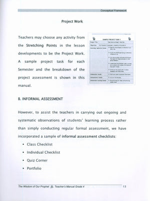 Sirah of our Prophet Grade 4: Teacher's Manual