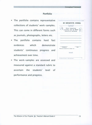 Sirah of our Prophet Grade 4: Teacher's Manual