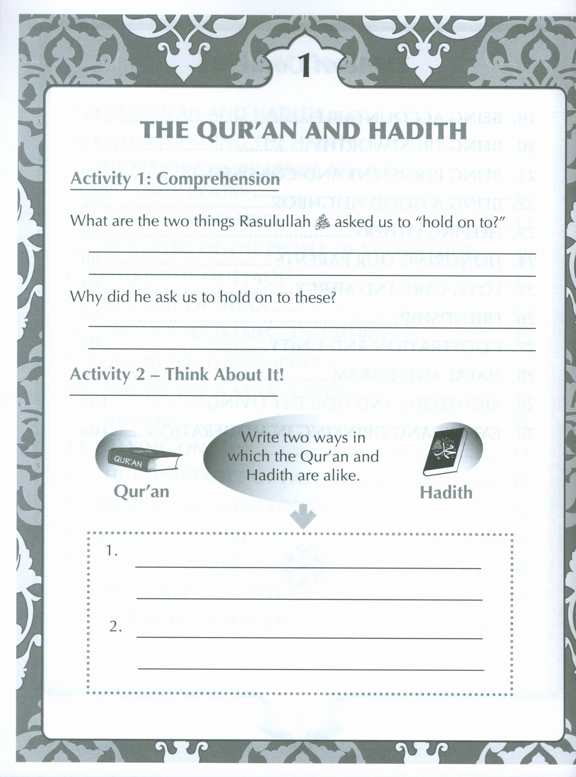 Sirah of our Prophet (Wisdom of Our Prophet) Grade 4 Workbook