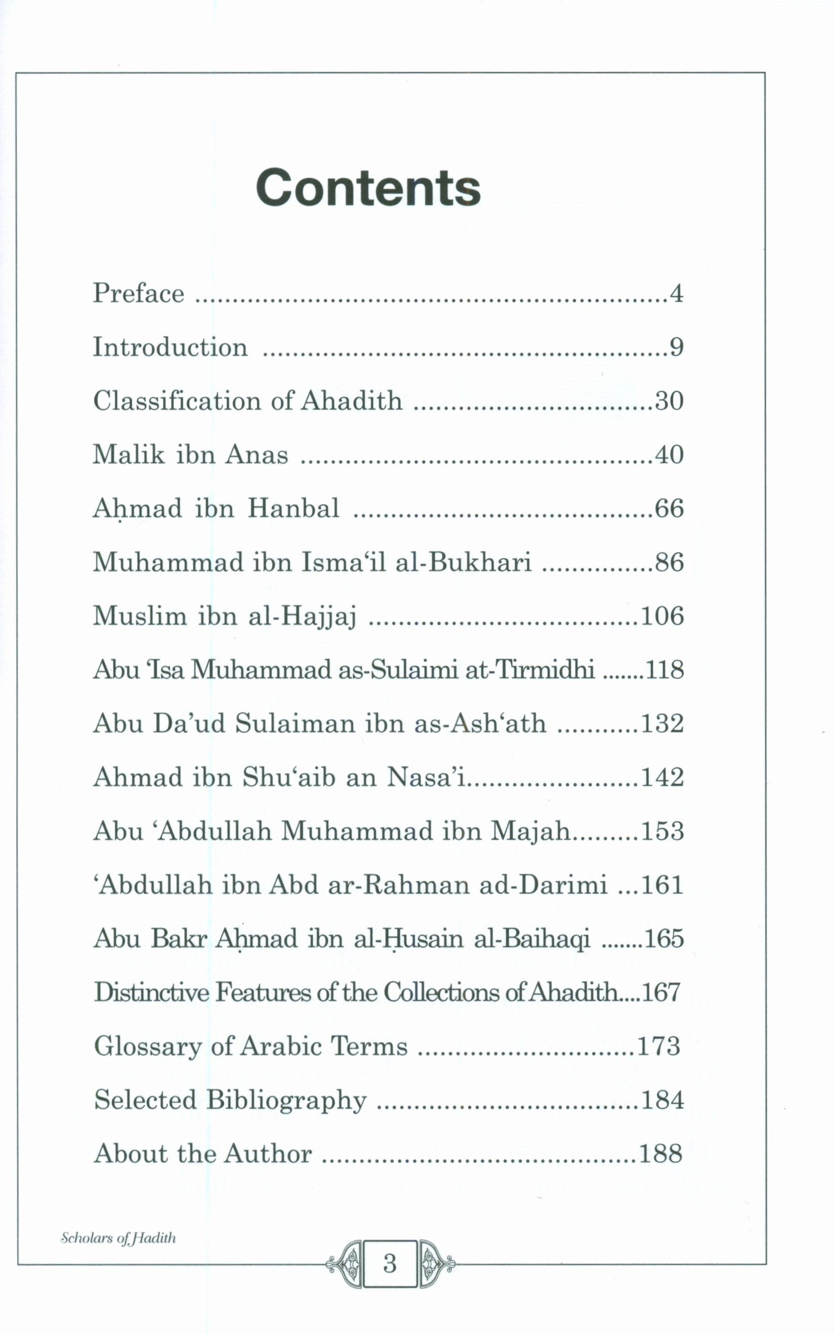 Scholars of Hadith