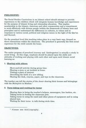 IQRA' Preschool Curriculum Volume 1