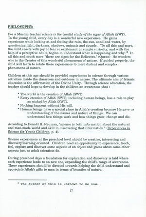 IQRA' Preschool Curriculum Volume 1