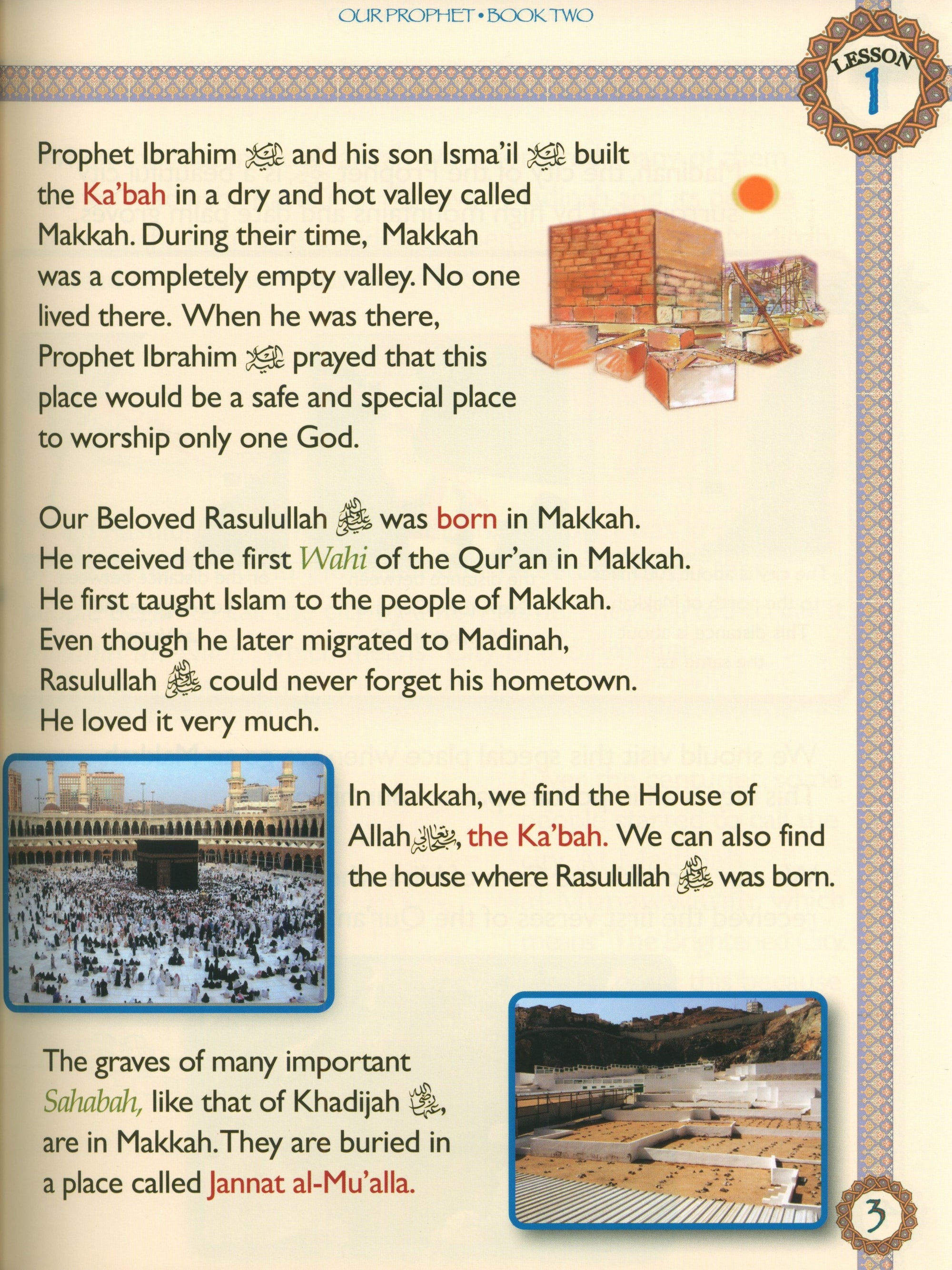 Sirah of our Prophet (Our Prophet Life in Madina) Grade 3 Textbook