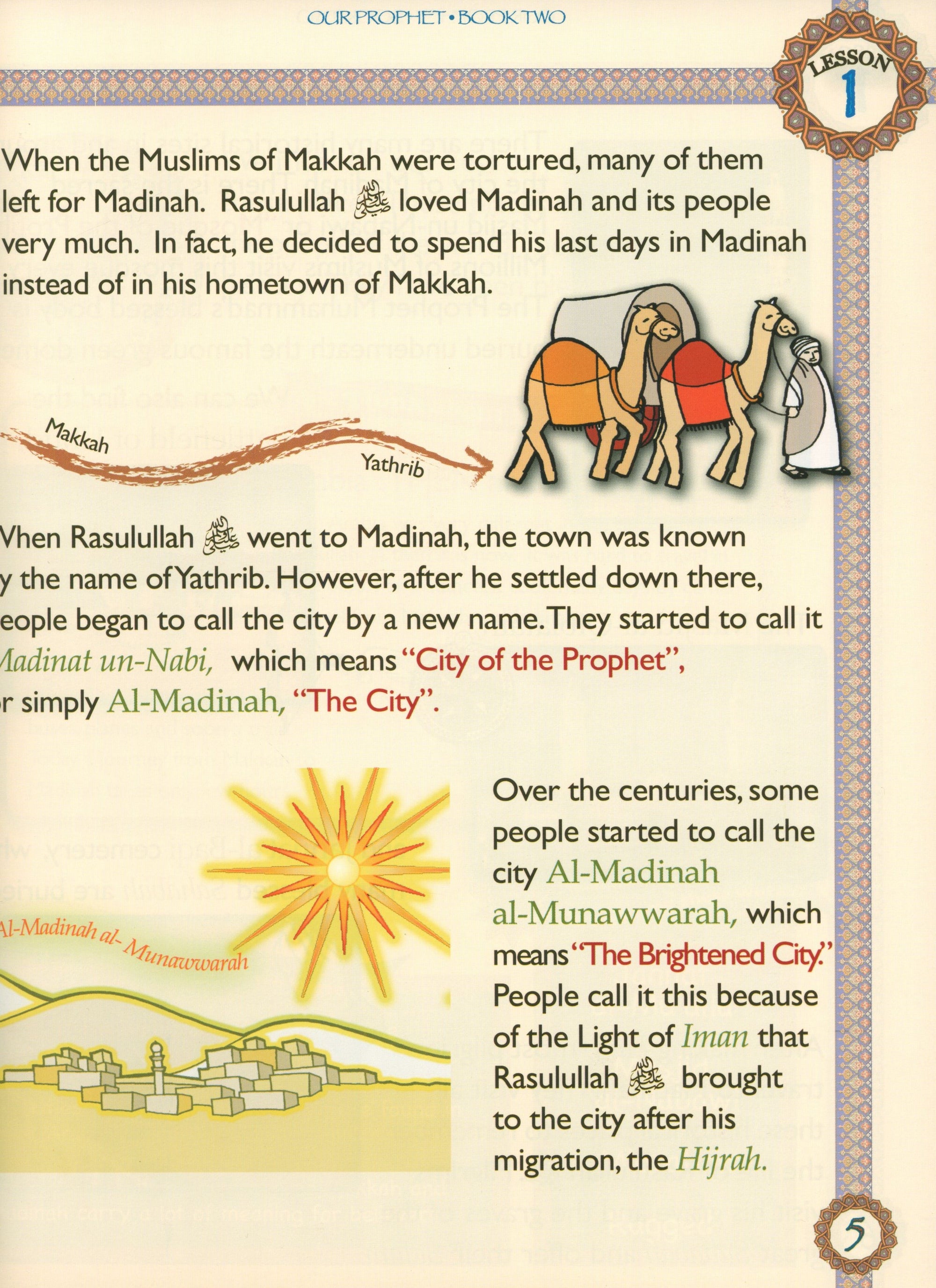 Sirah of our Prophet (Our Prophet Life in Madina) Grade 3 Textbook