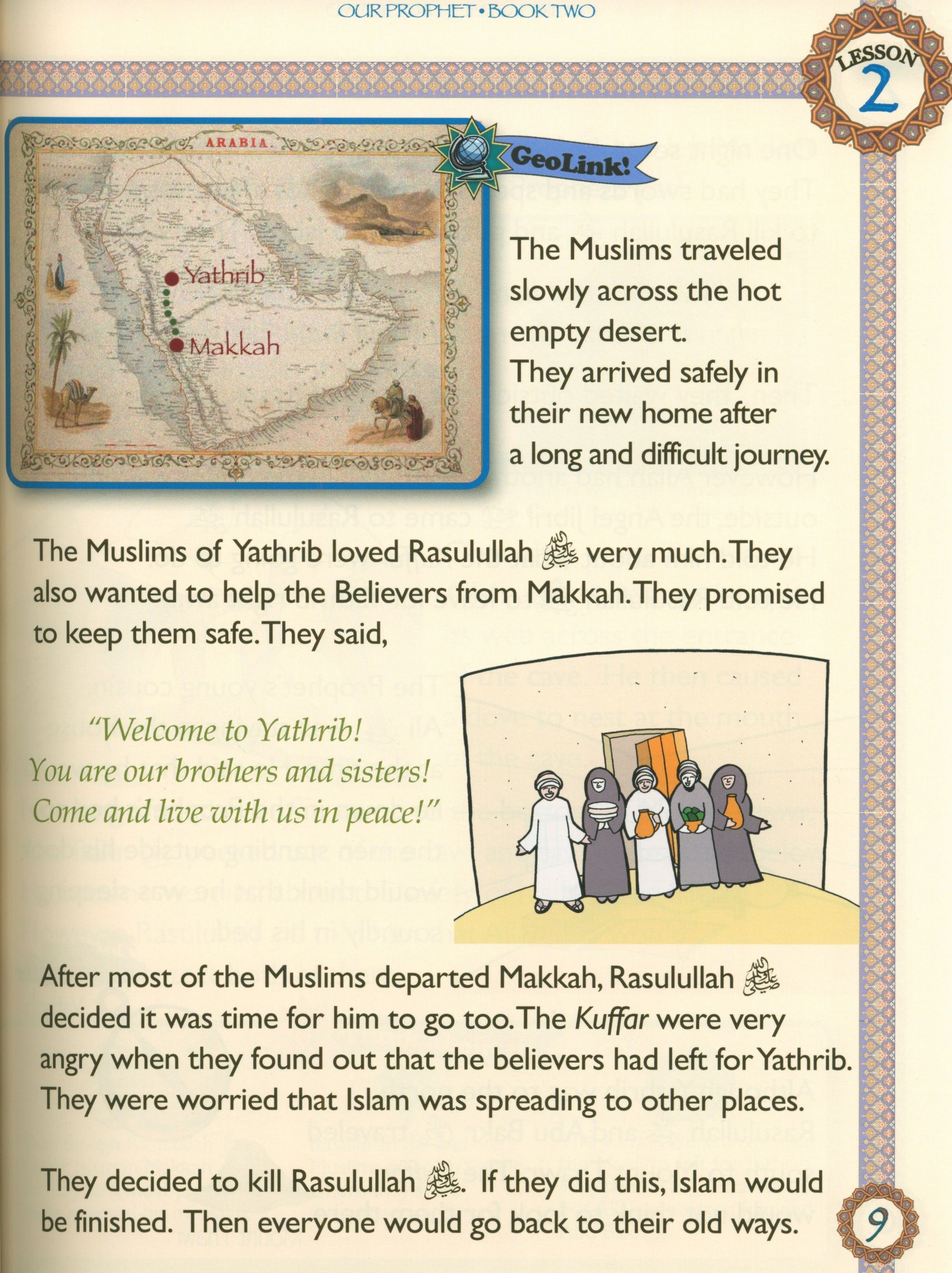 Sirah of our Prophet (Our Prophet Life in Madina) Grade 3 Textbook