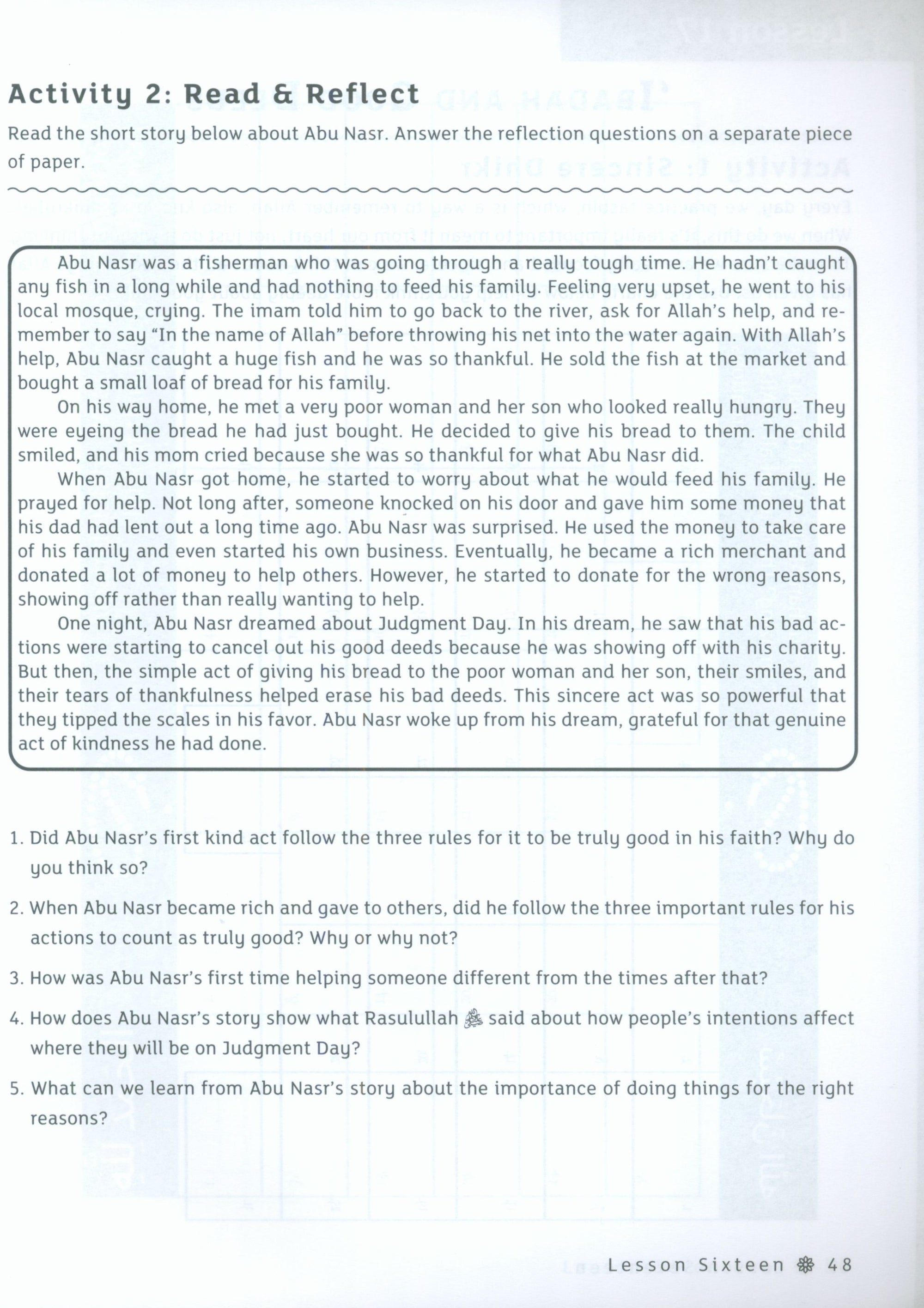 IQRA WISE Grade 7: Workbook