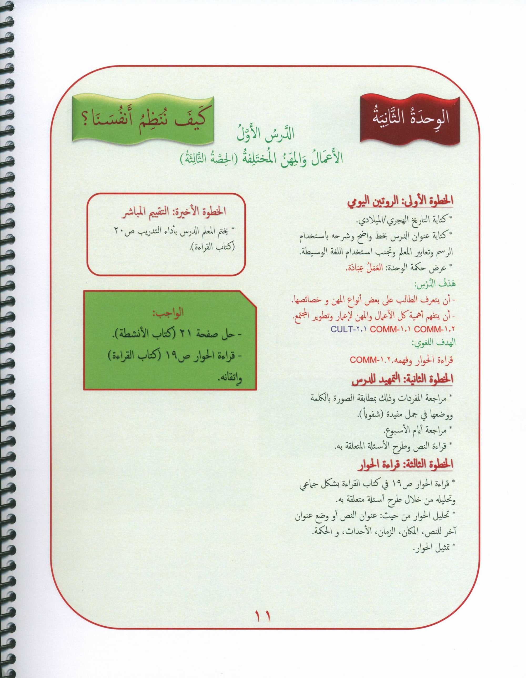 Our Language Is Our Pride Teacher's Guide Level 2 لغتنا فخرنا