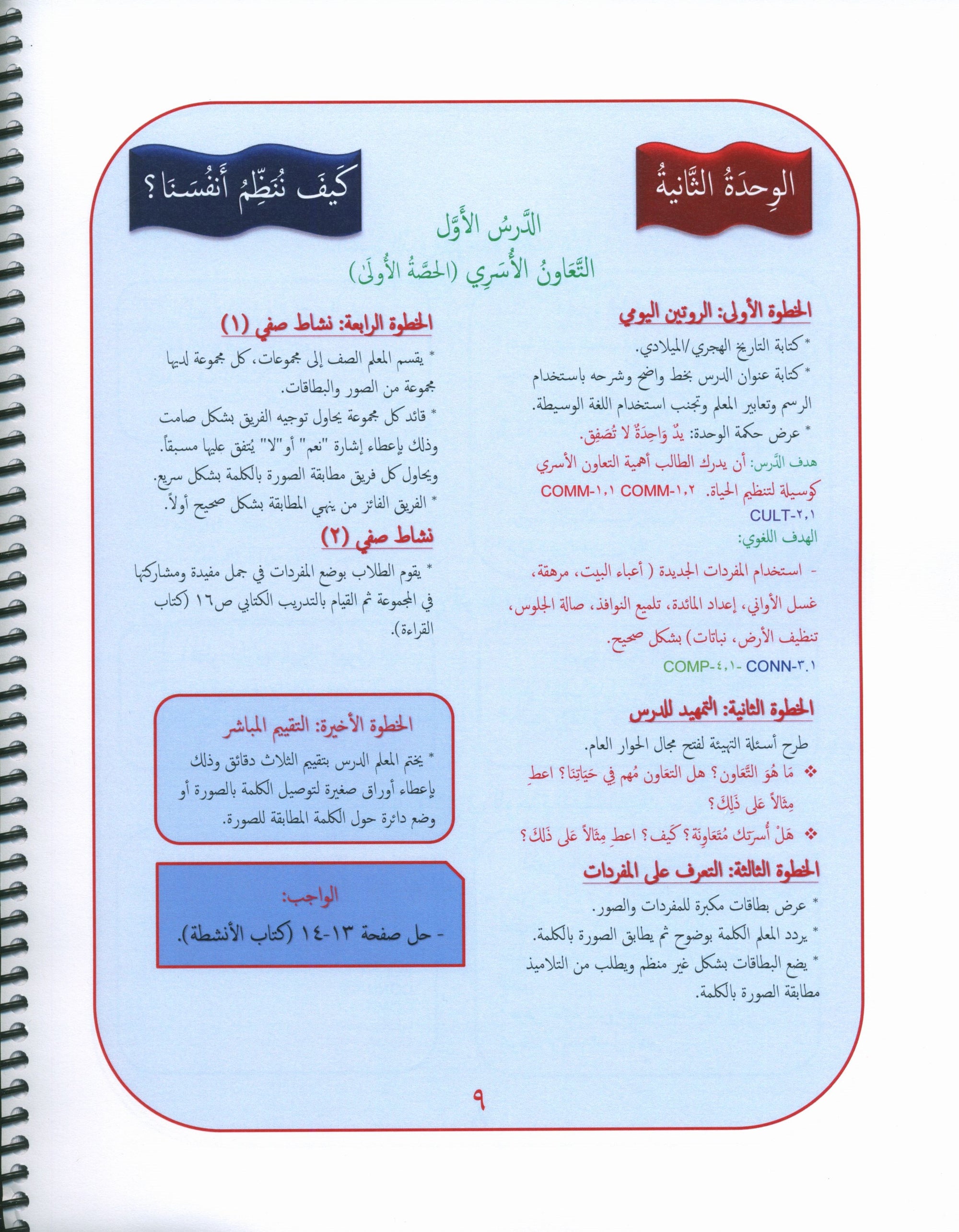 Our Language Is Our Pride Teacher's Guide Level 3 لغتنا فخرنا