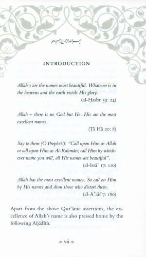 Blessed Names and Attributes of Allah