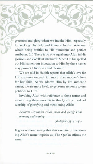 Blessed Names and Attributes of Allah