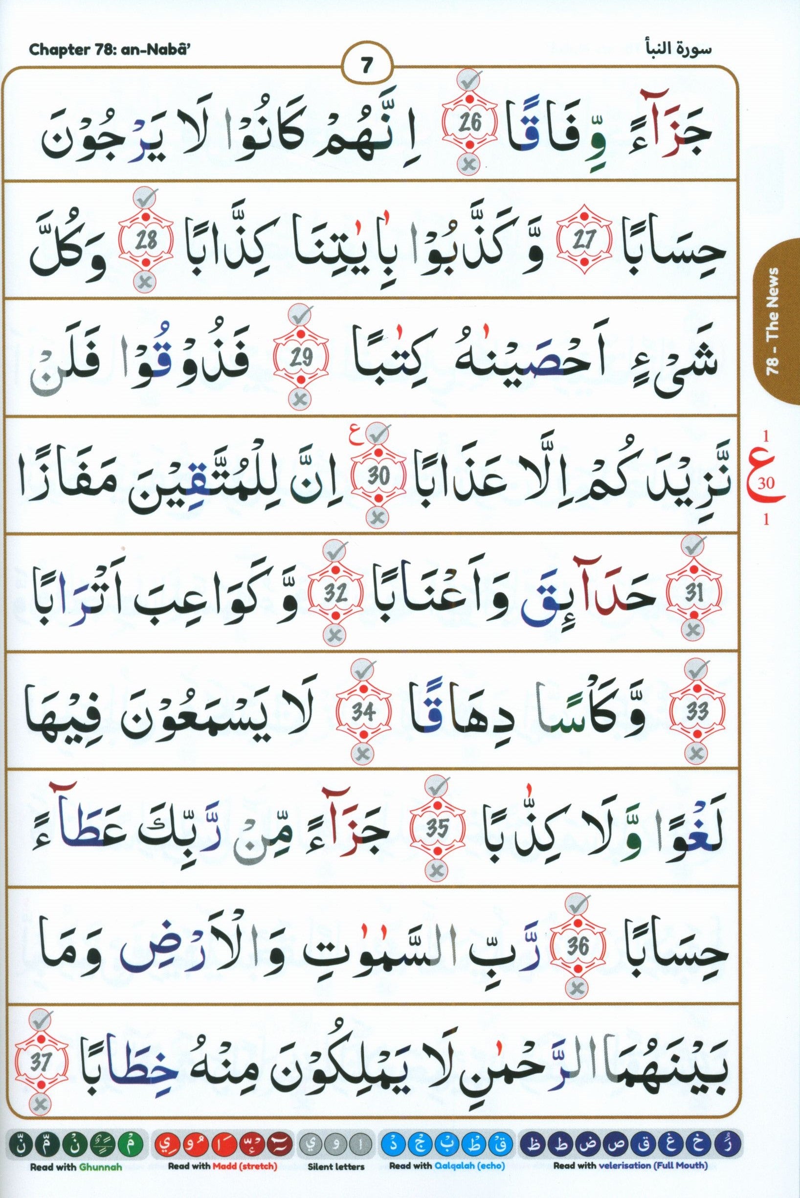 Simple Steps in Qur’ān Reading – Juz ‘Amma
