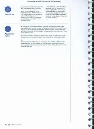 Safar Teacher’s Guide for Islamic Studies Book 7