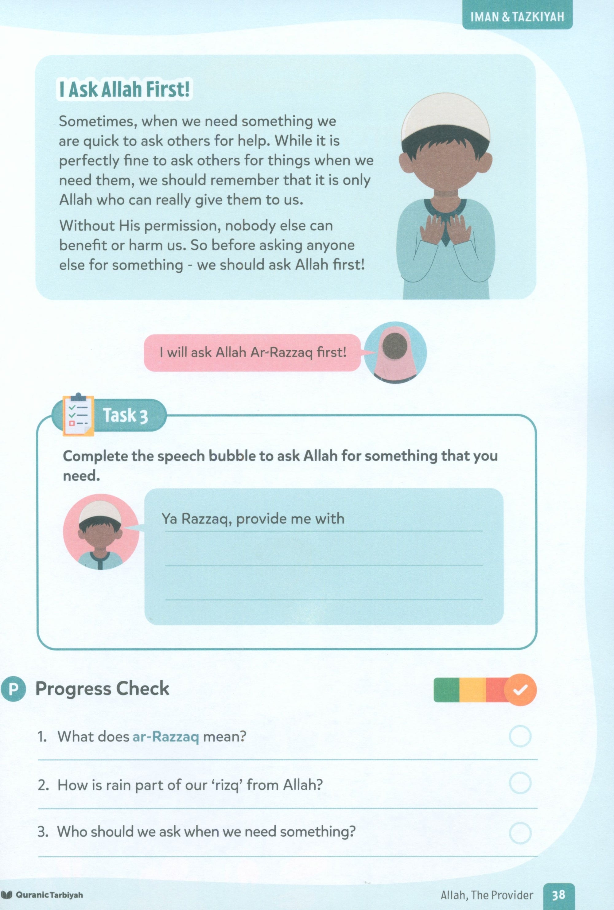 Iman & Tazkiyah – Level 2 (4+ years)