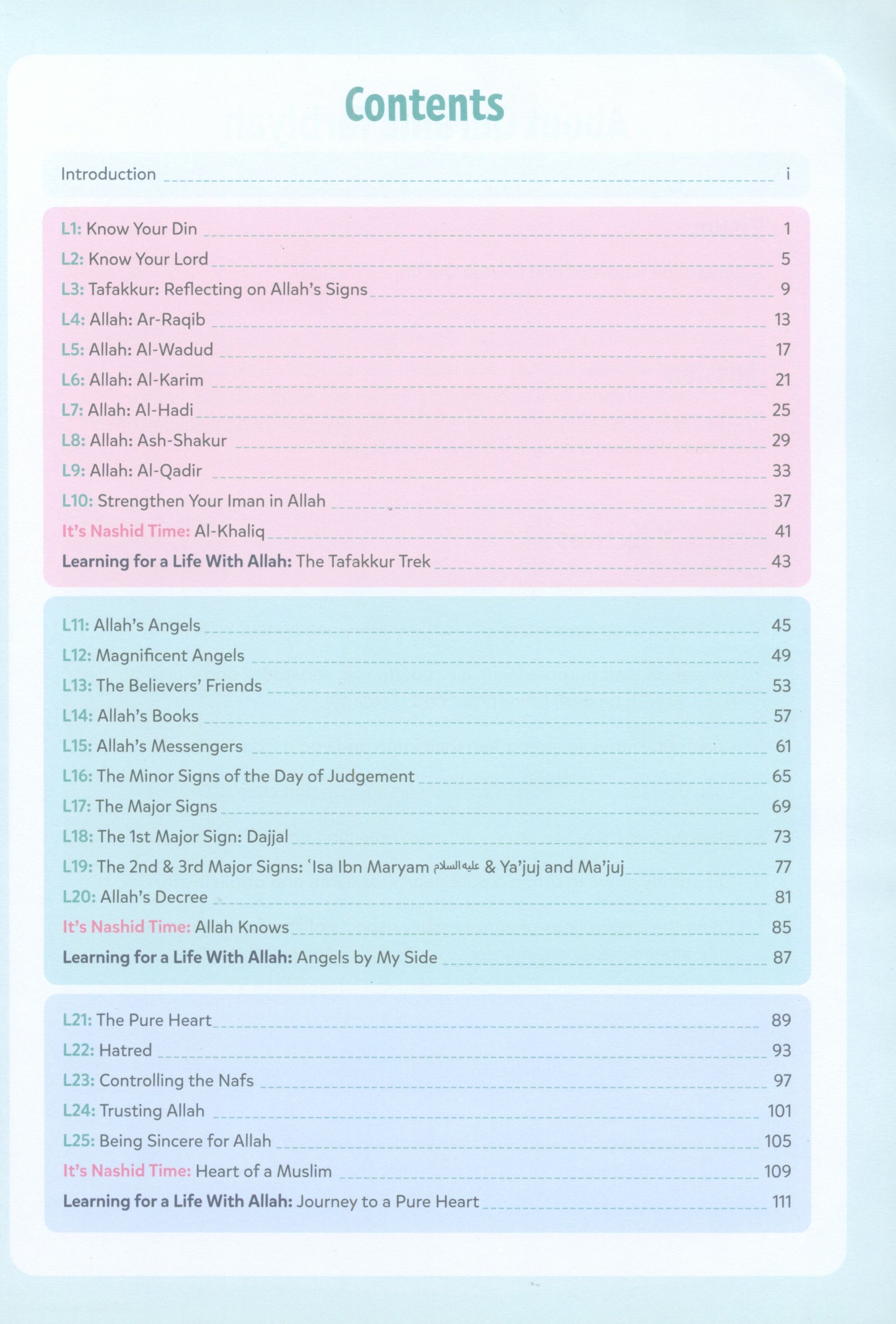 Iman & Tazkiyah – Level 4 (4+ years)