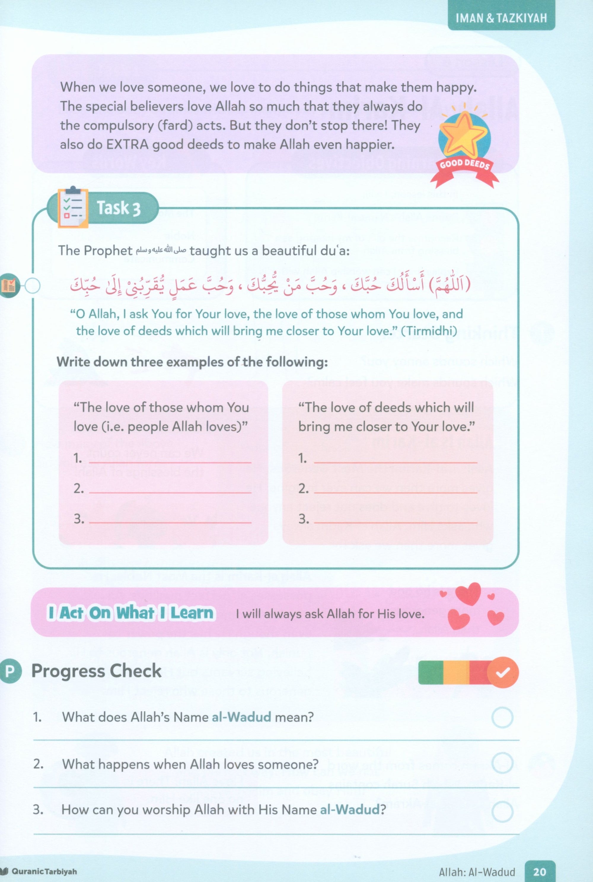 Iman & Tazkiyah – Level 4 (4+ years)