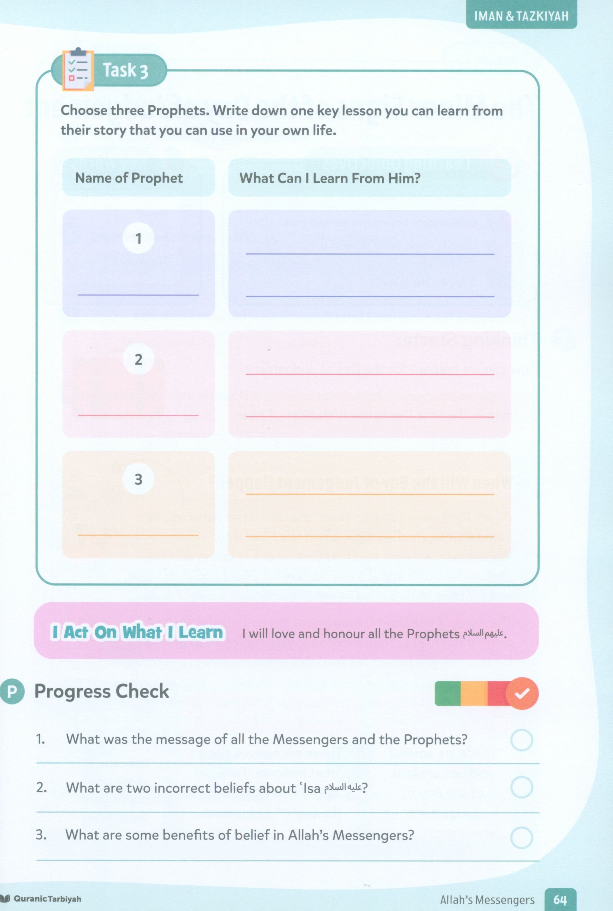 Iman & Tazkiyah – Level 4 (4+ years)