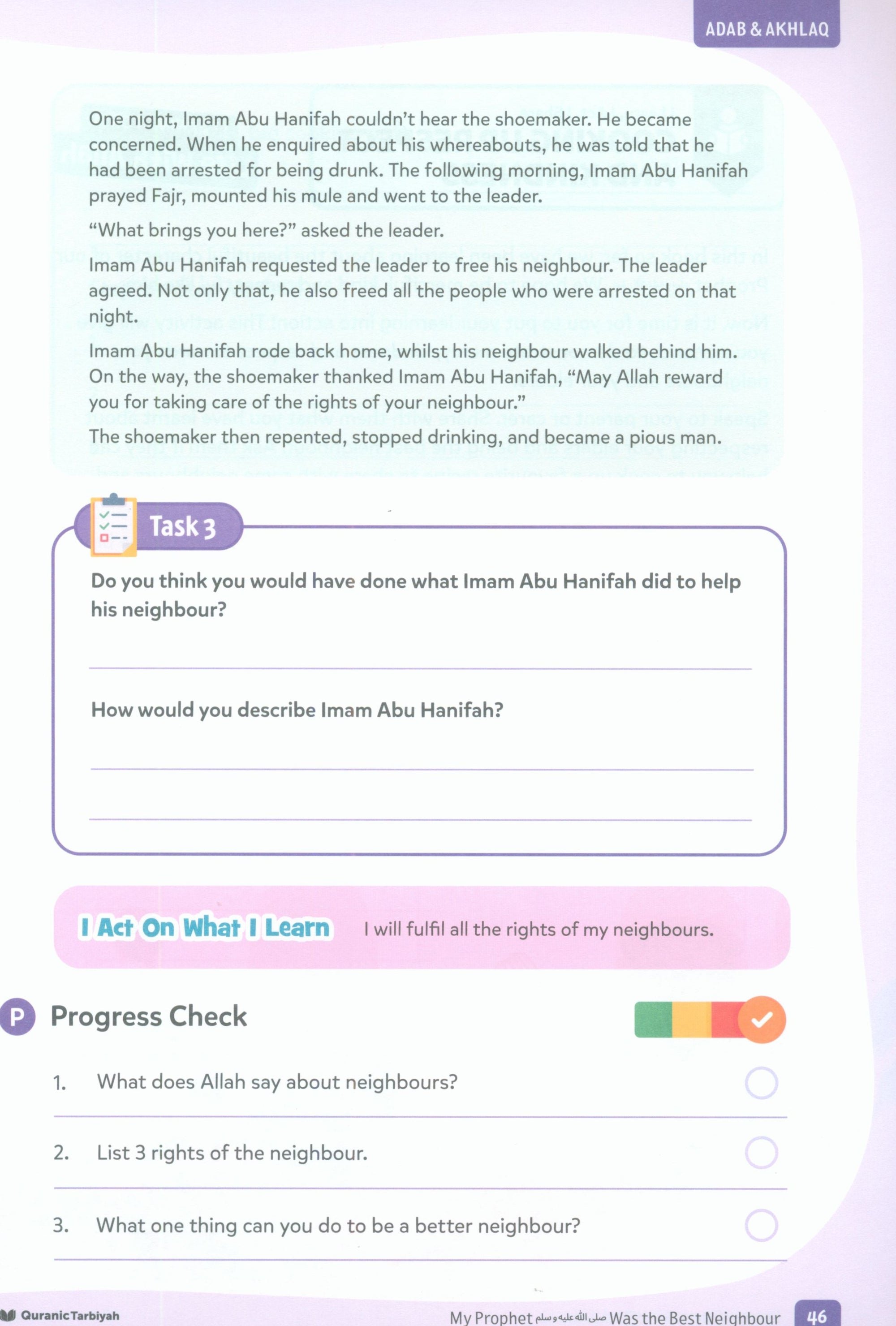 Adab & Akhlaq – Level 3